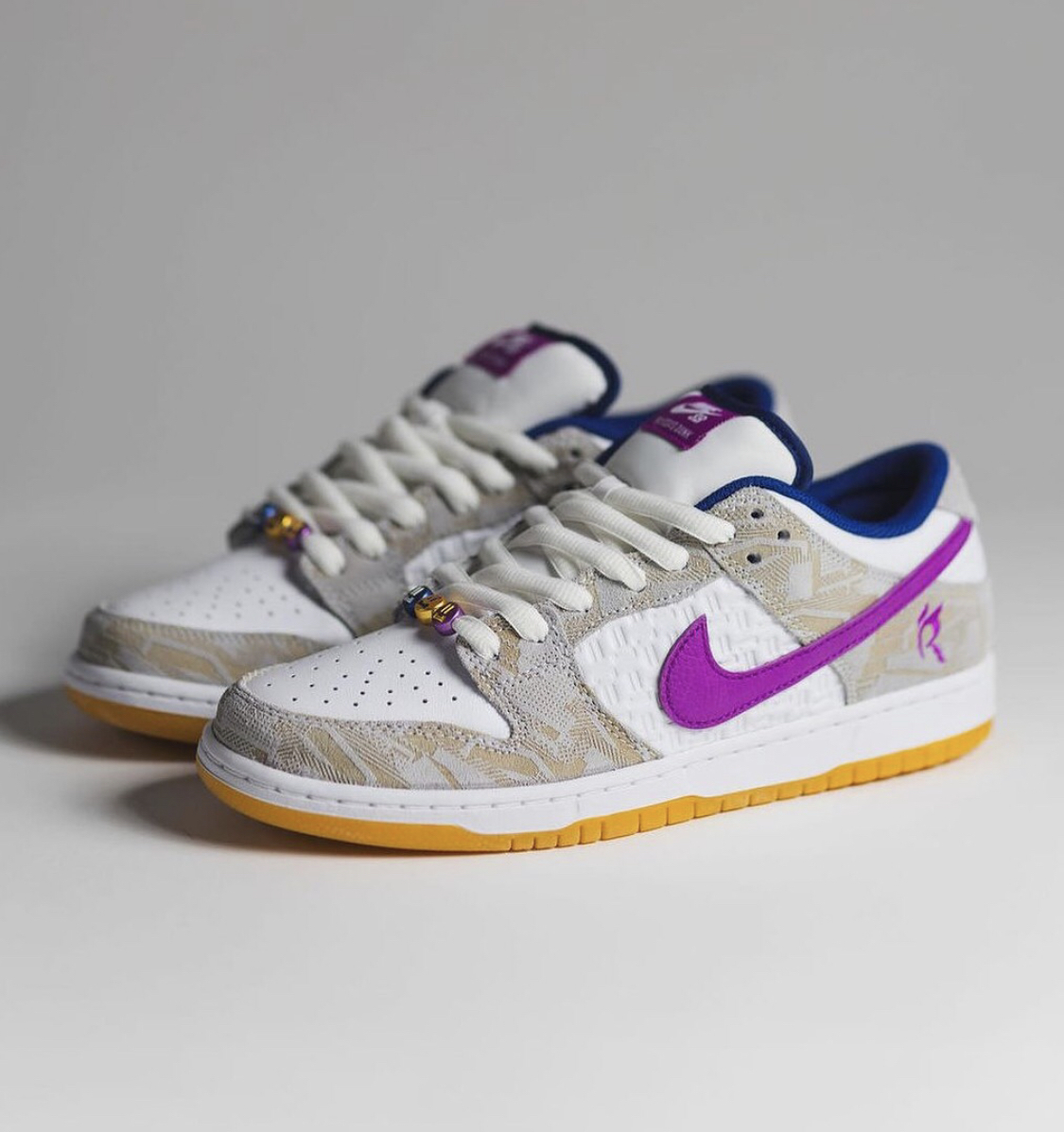 【APAIR】預購 Rayssa Leal x NIKE DUNK SB LOW 白紫藍 鴛鴦配色 聯名款 FZ5251-001