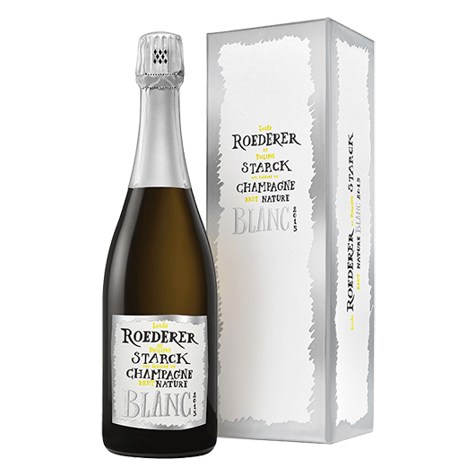 Louis Roederer et Philippe Starck Brut Nature 2015 (RP94) (Gift Box)