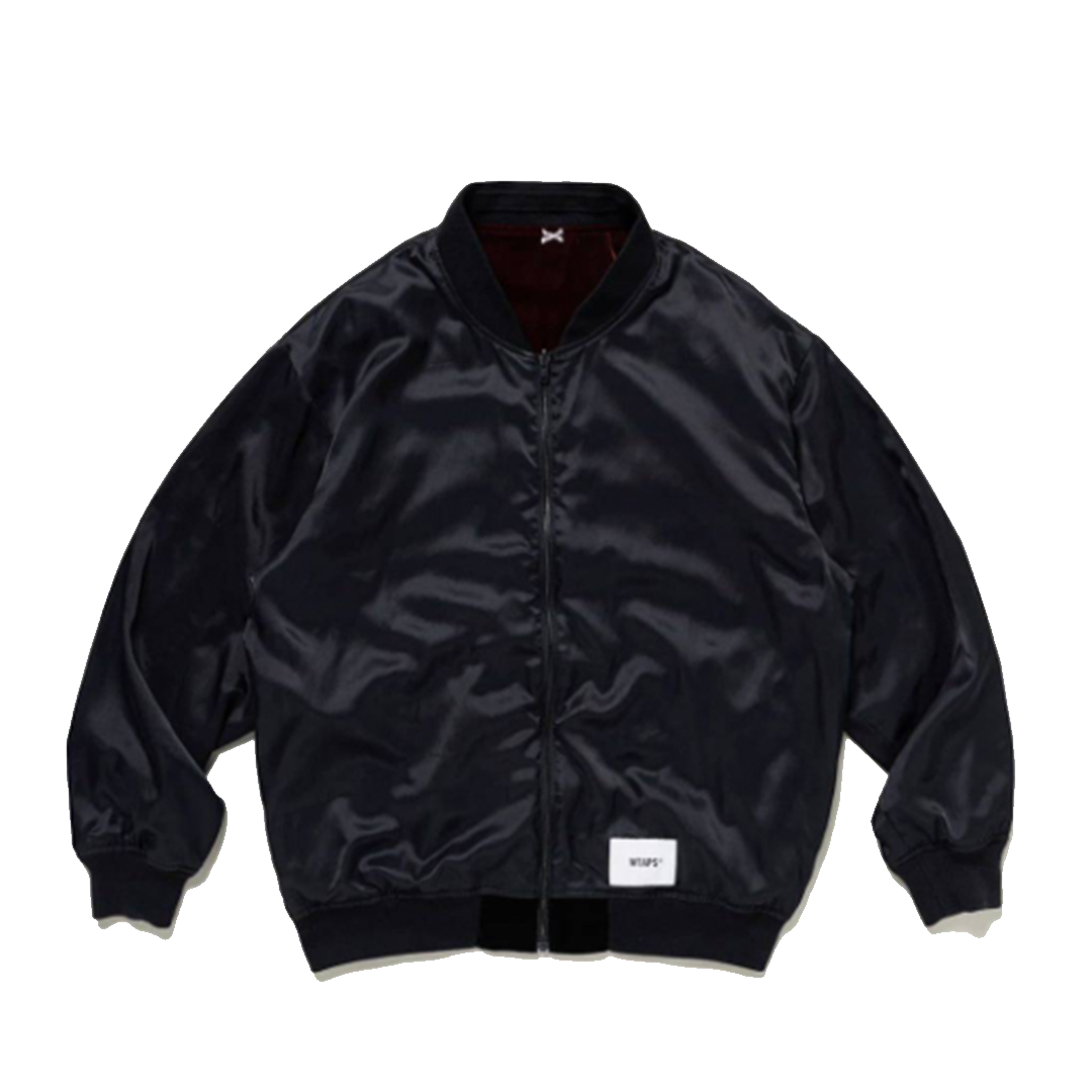 WTAPS LC / JACKET / POLY. TEXTILE 滿版骨頭外套| FLOMMARKET