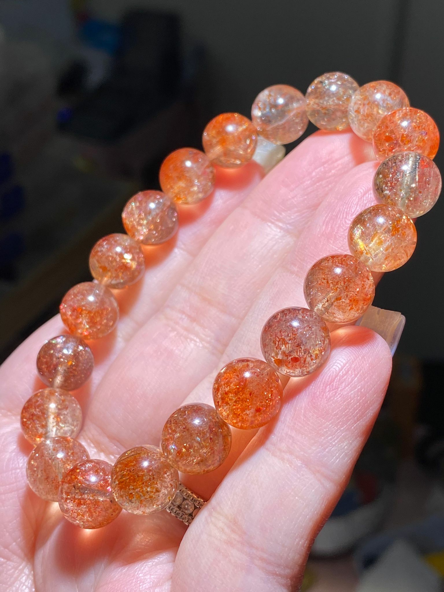 10-10.3MM高質阿魯沙太陽手串