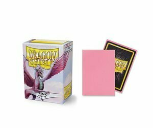 Dragon Shield Standard Size Sleeves (63x88mm) - Pink Mate (100)