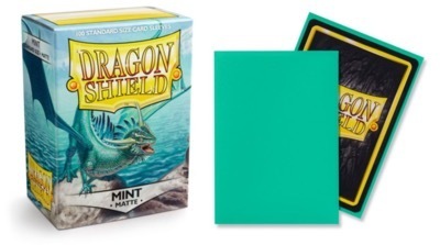 Dragon Shield Standard Size Sleeves (63x88mm) - Mint Mate (100)