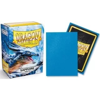 Dragon Shield Standard Size Sleeves (63x88mm) - Sapphire Mate (100)