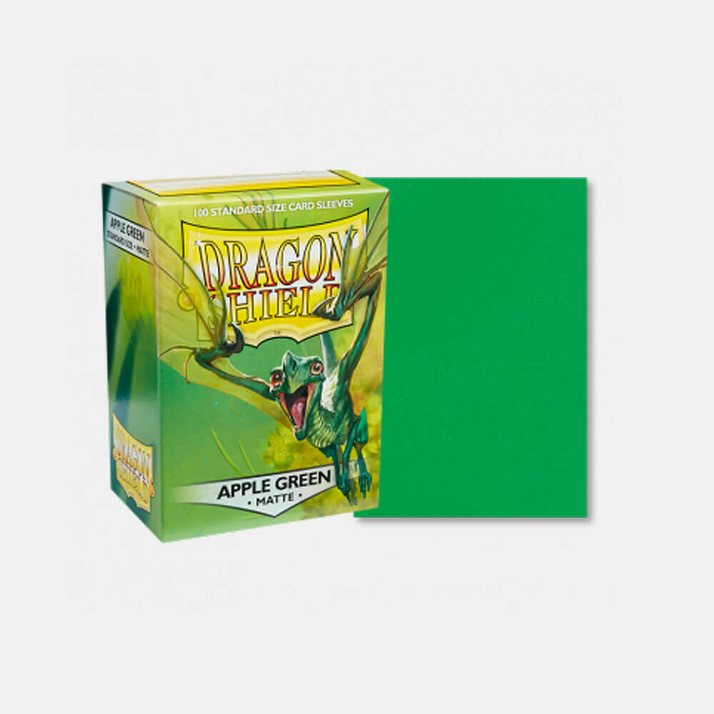 Dragon Shield Standard Size Sleeves (63x88mm) - Apple Green Mate (100)
