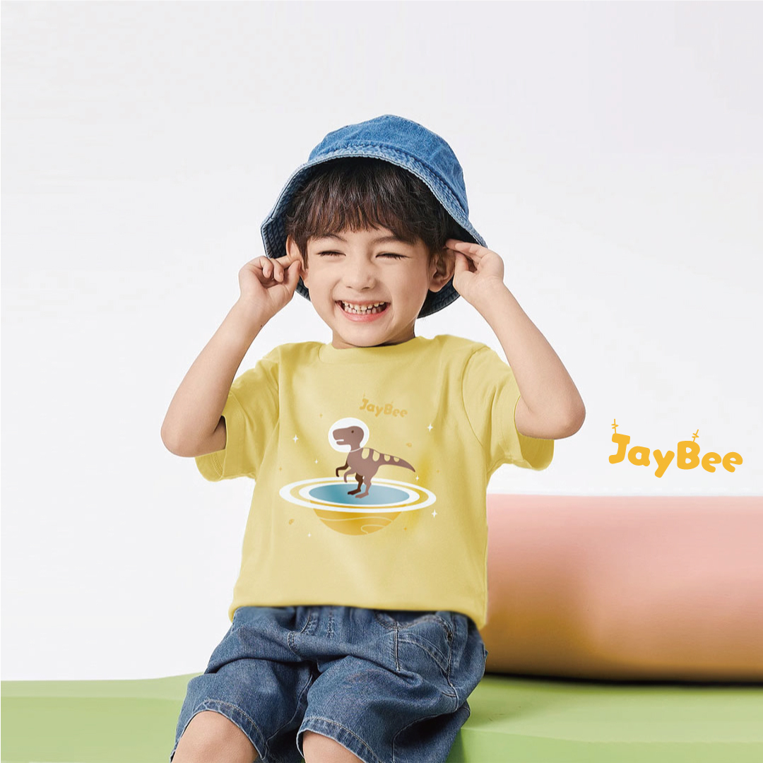 【JB1050】太空恐龍。霜柔棉上衣