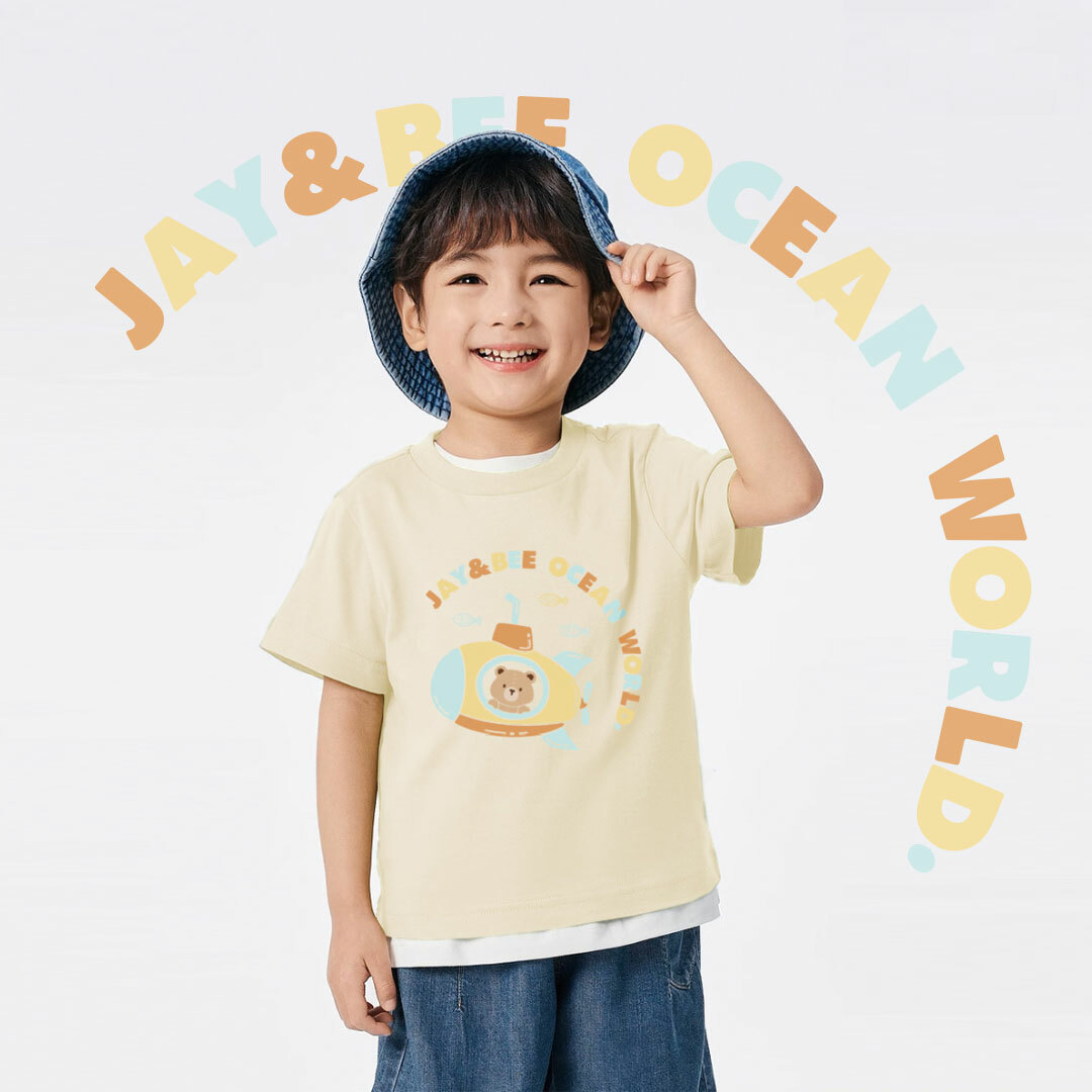 【JB1048】捷比熊潛水艇。霜柔棉上衣