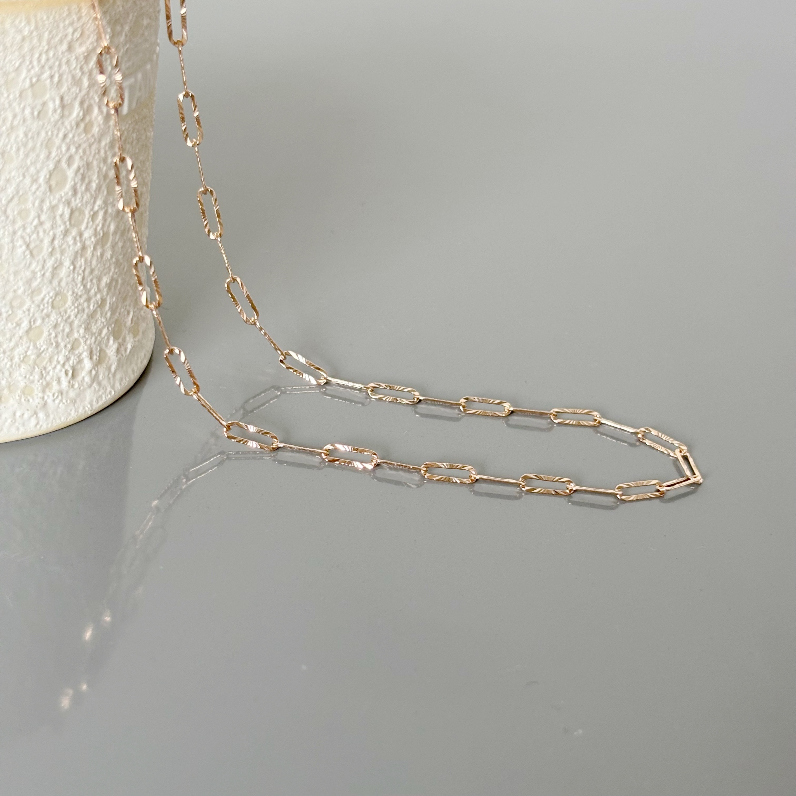 14k切花longbox項鍊