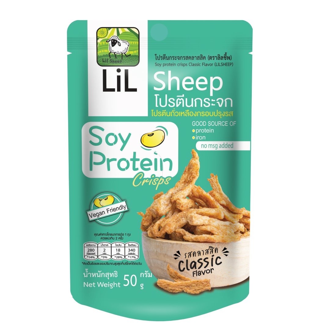 Lil Sheep 大豆脆條原味 50g