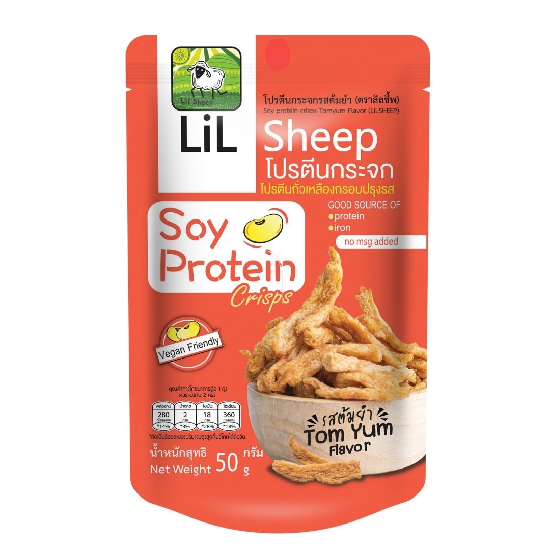 Lil Sheep 大豆脆條冬蔭公味 50g