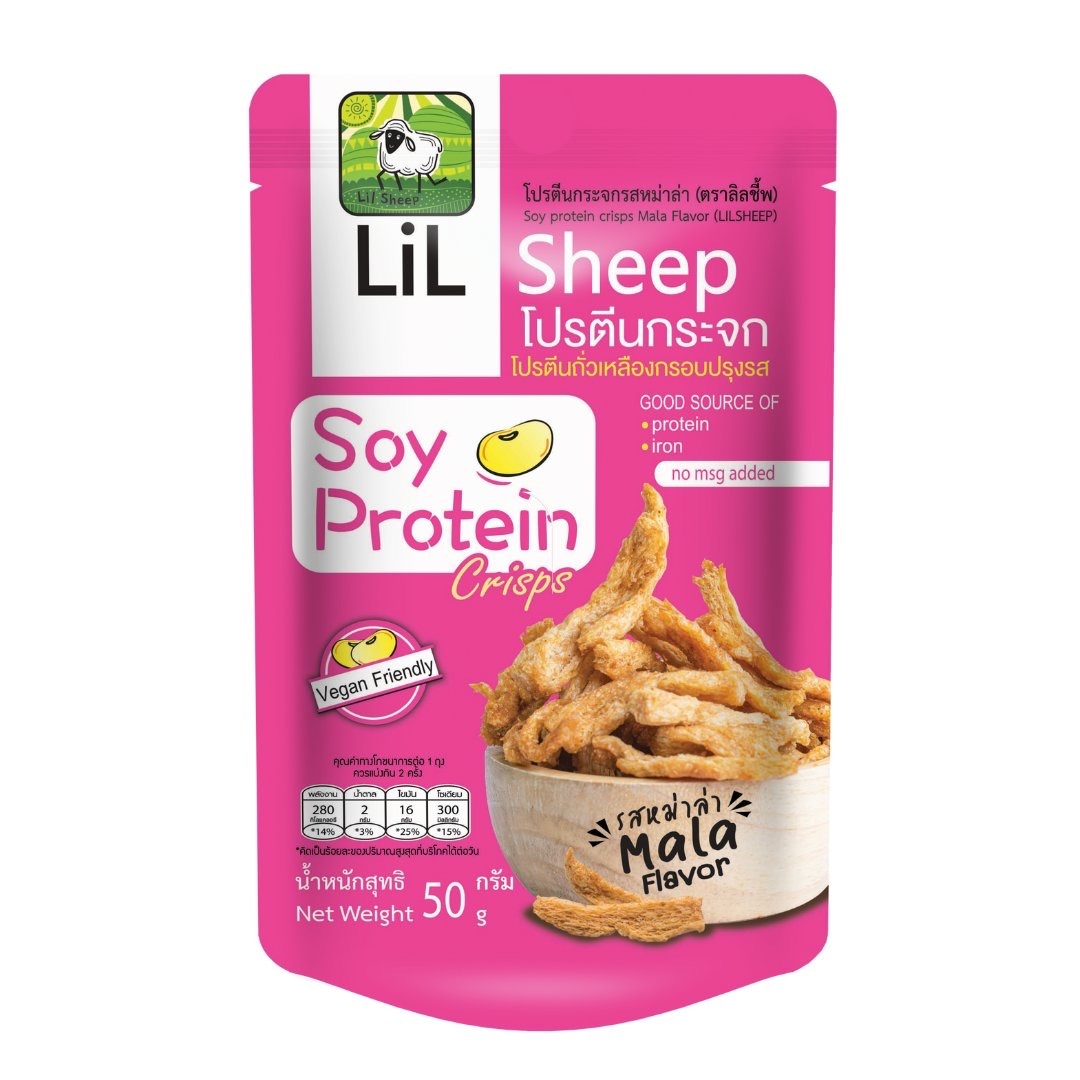 Lil Sheep 大豆脆條麻辣味 50g