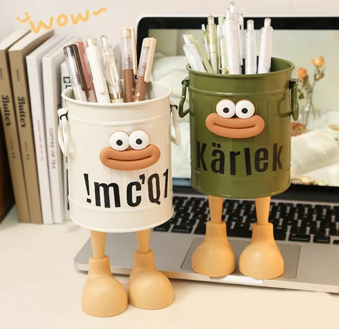 可愛造型大容量收納筆筒