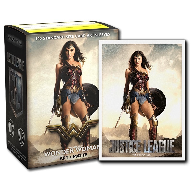 Dragon Shield Standard Size Sleeves (63x88mm) - Wonder Woman ART.Mate (100)