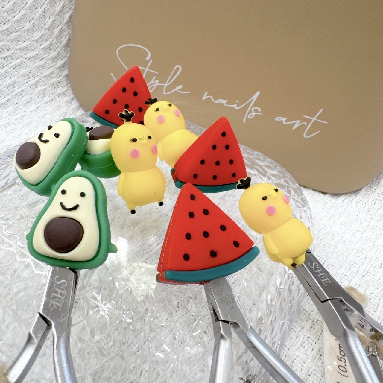 甘皮剪保護套 卡哇依系列-酪梨/西瓜/腮紅雞