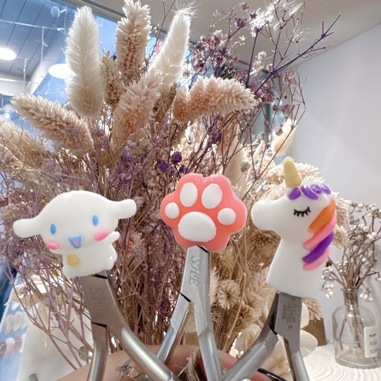 甘皮剪保護套 小女森系列-粉色熊掌/獨角獸/小白狗