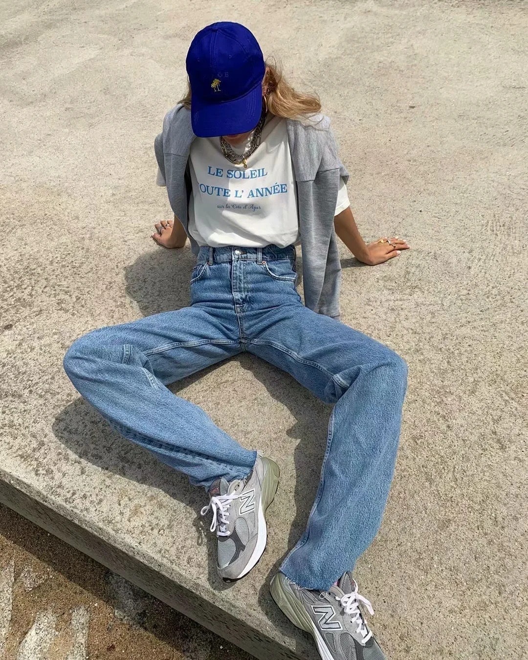 高腰挺版 直筒拖地牛仔褲（4色）