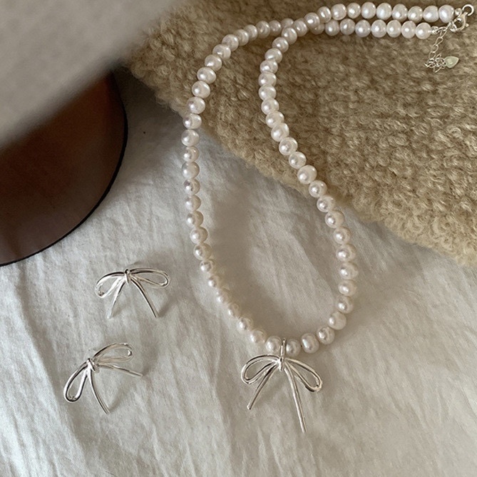 銀蕾絲細緞帶 立體鏤空蝴蝶結系列