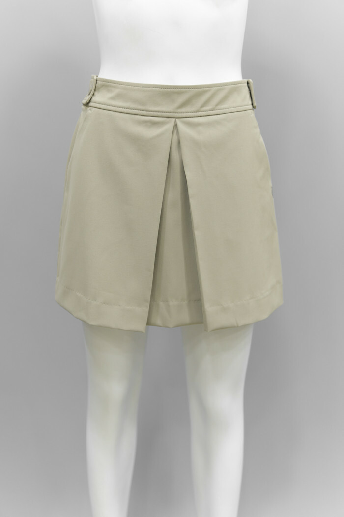 女 303M【韓國FanTom】美拉德高球 正韓學院風 開叉A字裙褲 特惠