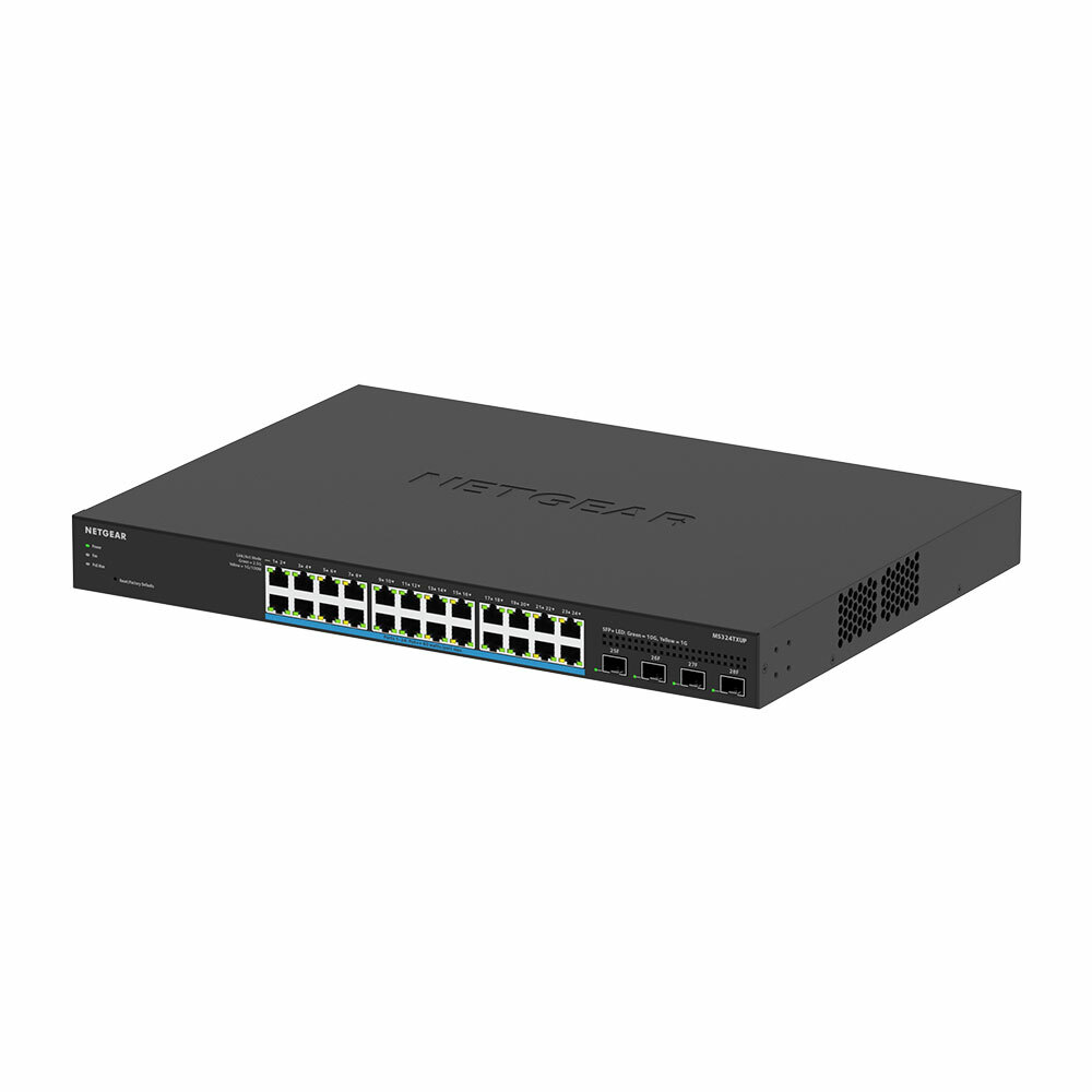 NETGEAR MS324TXUP 24埠 1G/2.5G Gigabit 智能網管 PoE++交換器