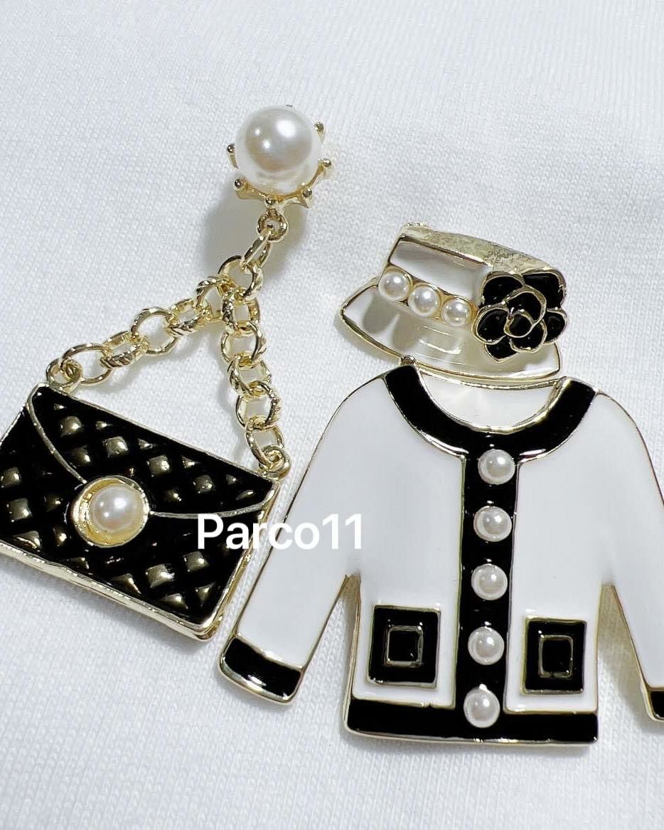 【質感小香別針組設計上衣】（預購)