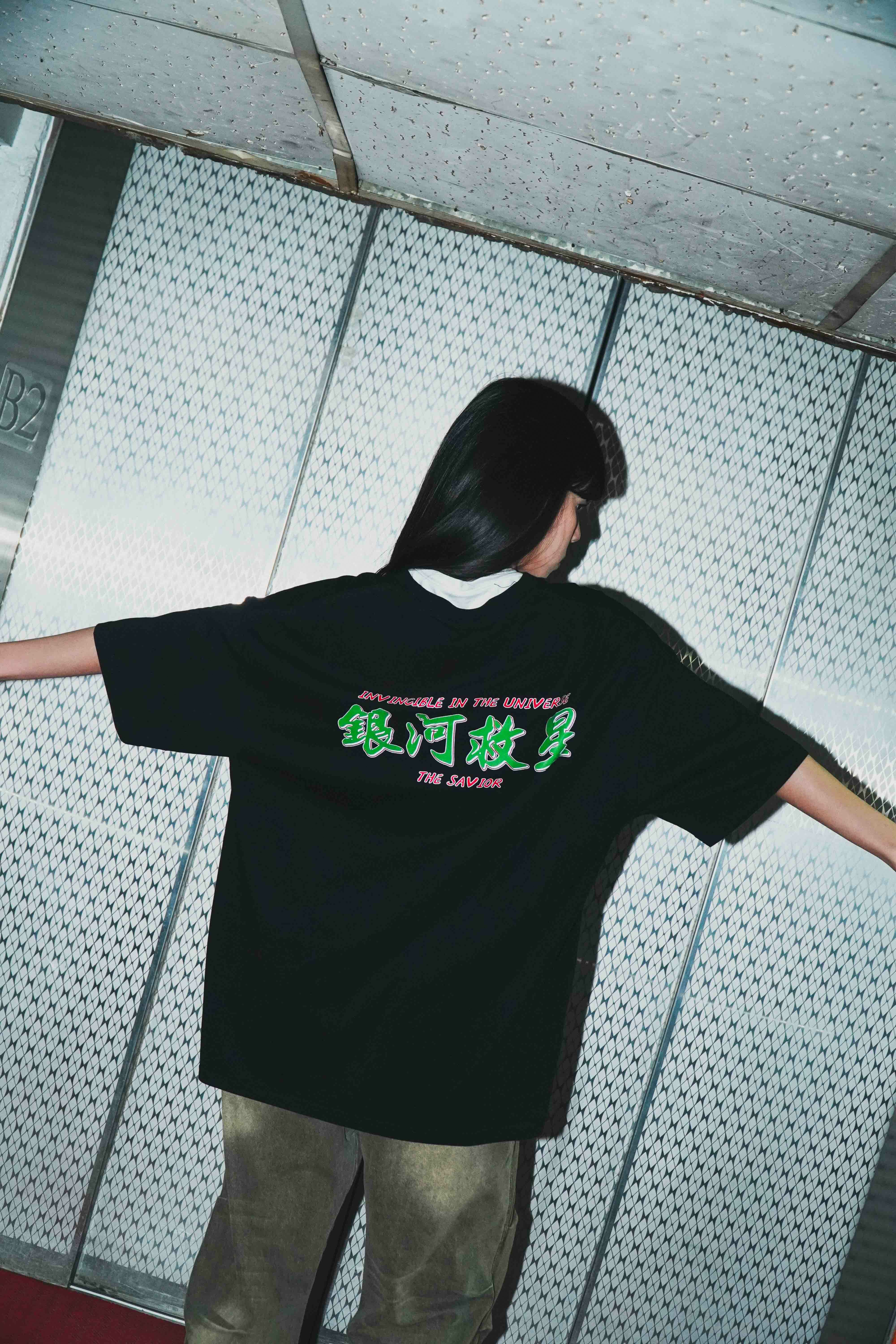 『Always_Good』銀河救星 中文字 印花 短TEE