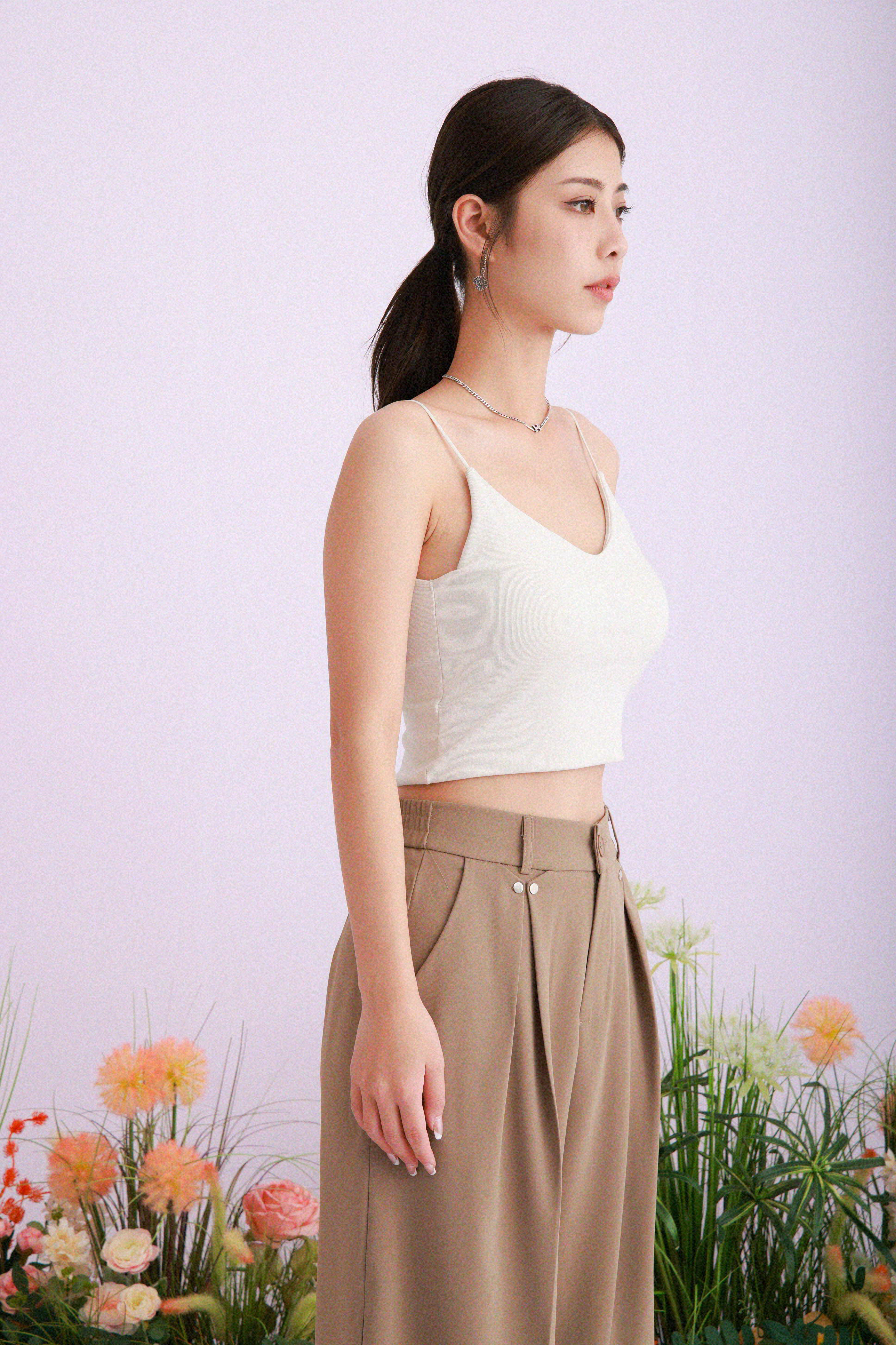 幼橡筋帶彈性bra top (現貨款式）