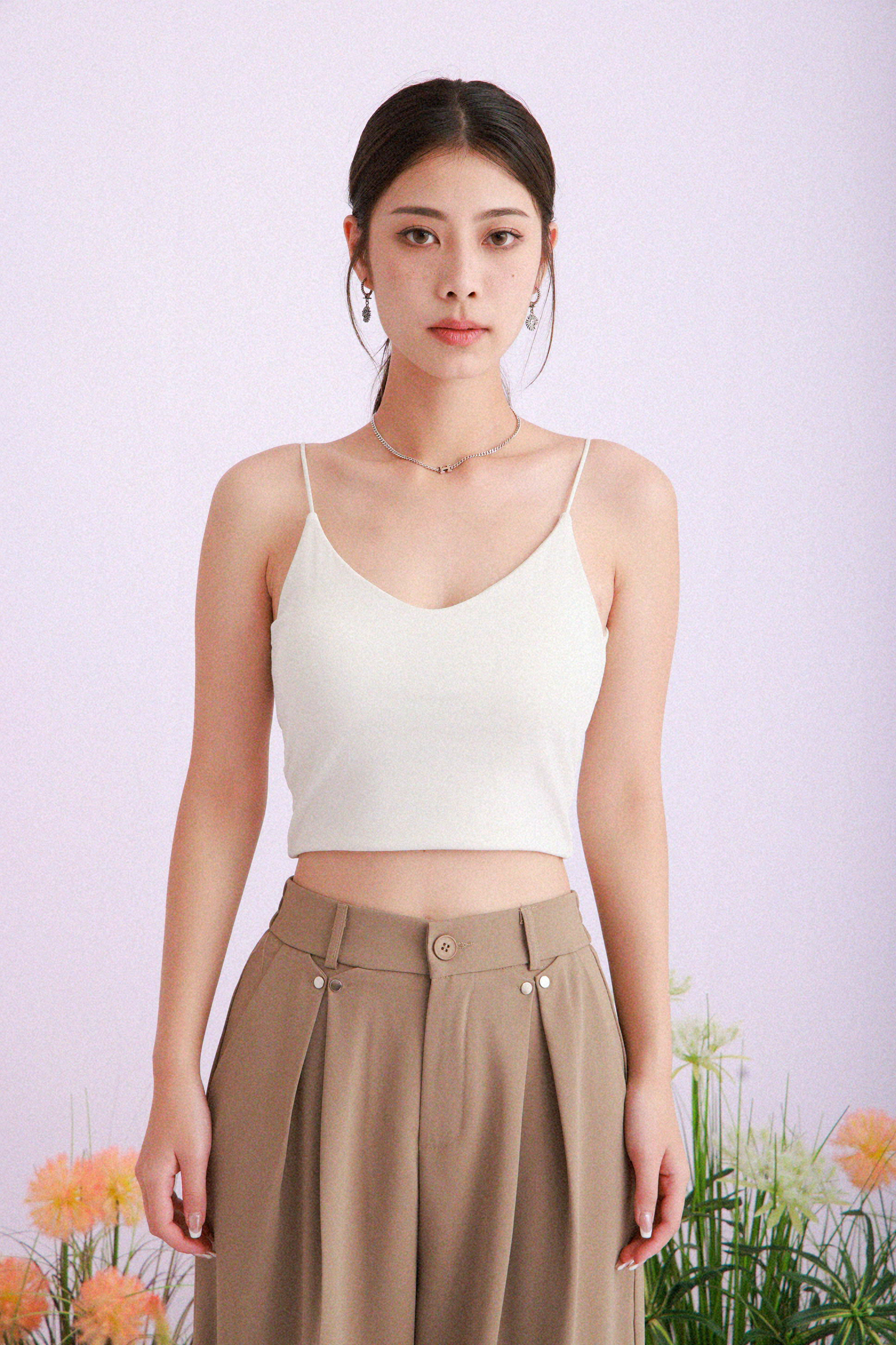 幼橡筋帶彈性bra top (現貨款式）