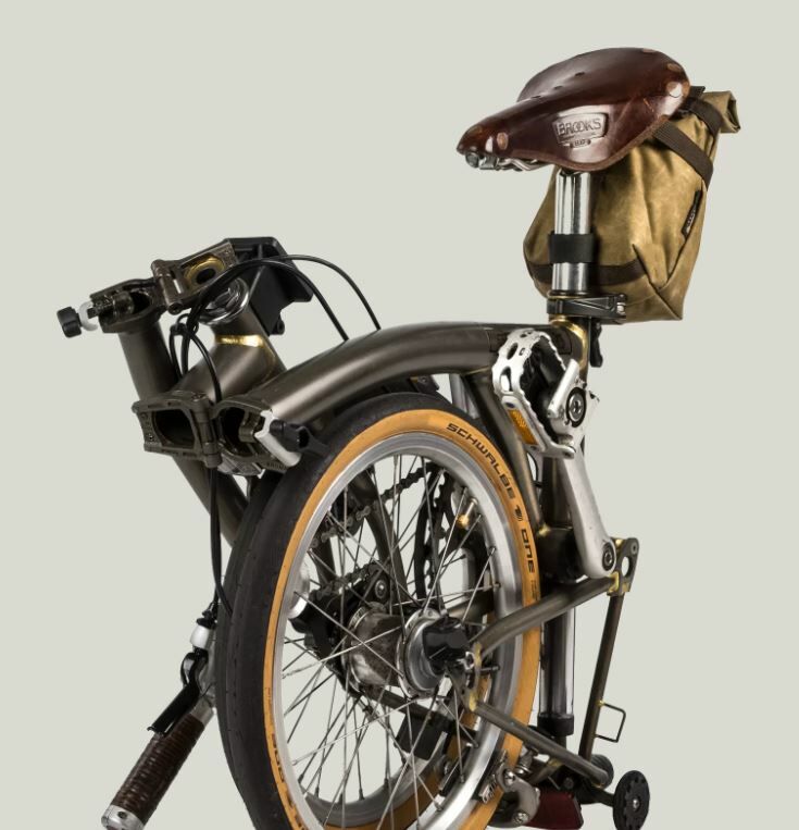 【沃坦】PIONEER 拓荒者 後掛小包 BROMPTON 炭黑/卡其