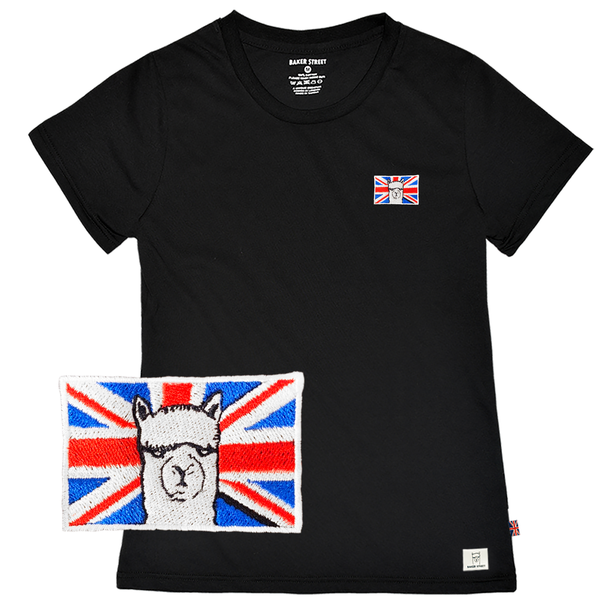 Embroidery-Alpaca The Union Jack for women
