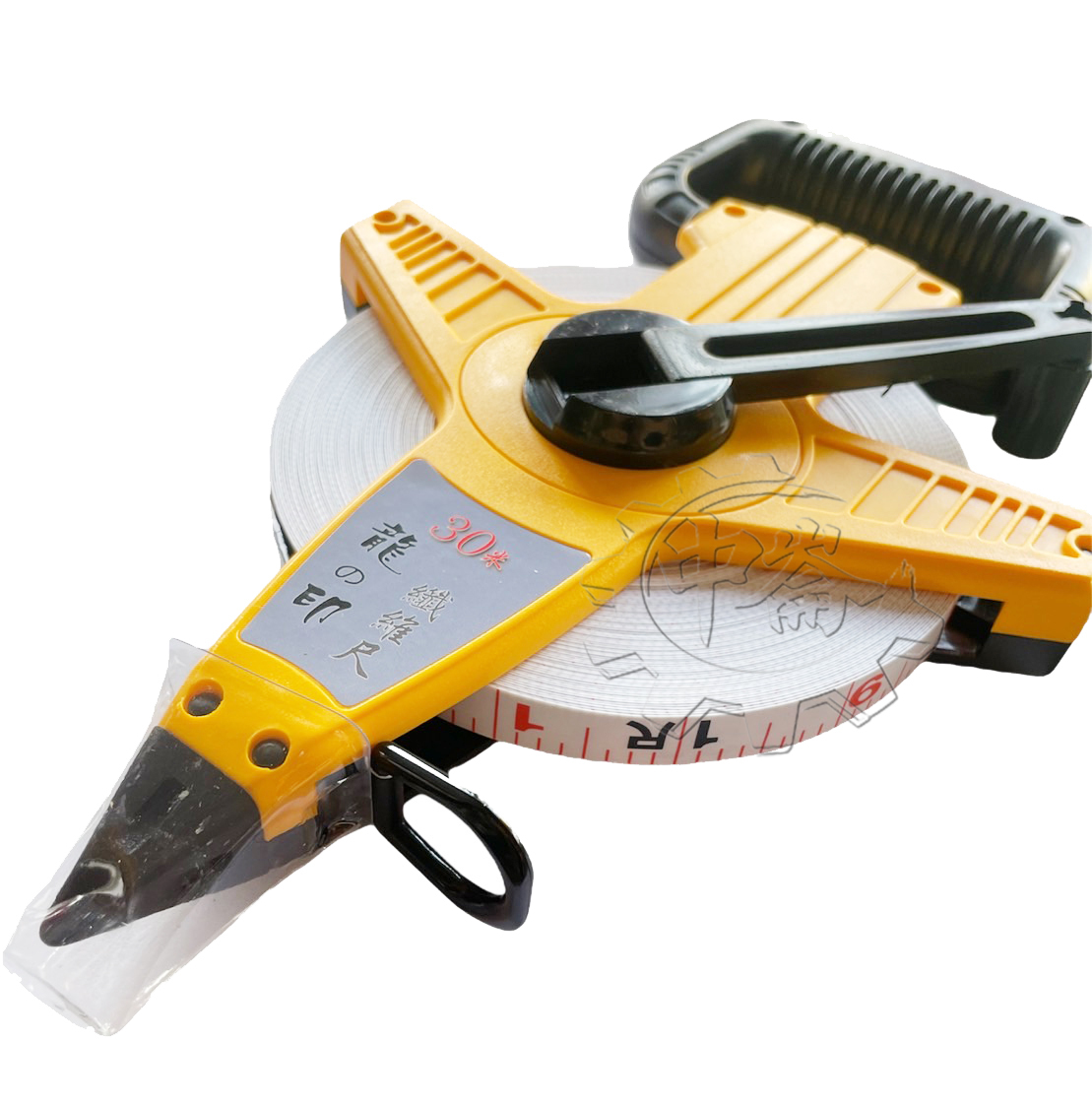 ＊中崙五金【附發票】龍の印 特級纖維布尺 LT-R32 高強度尺帶 尼龍手提布尺拉尺 捲尺30M (100尺)