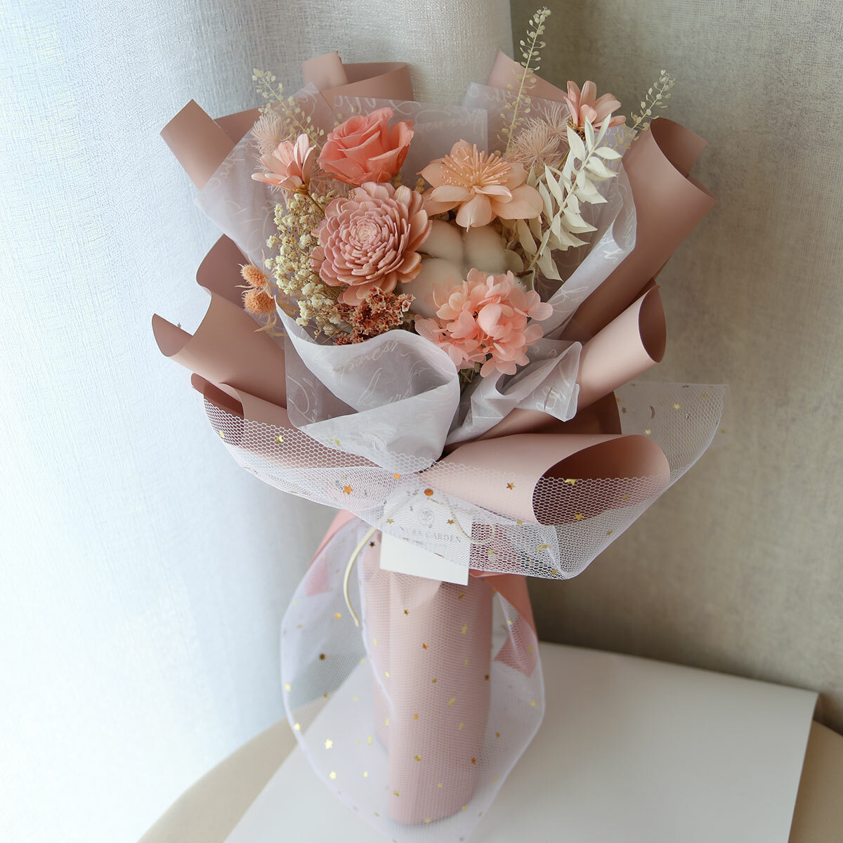 G65｜裸粉色系花束