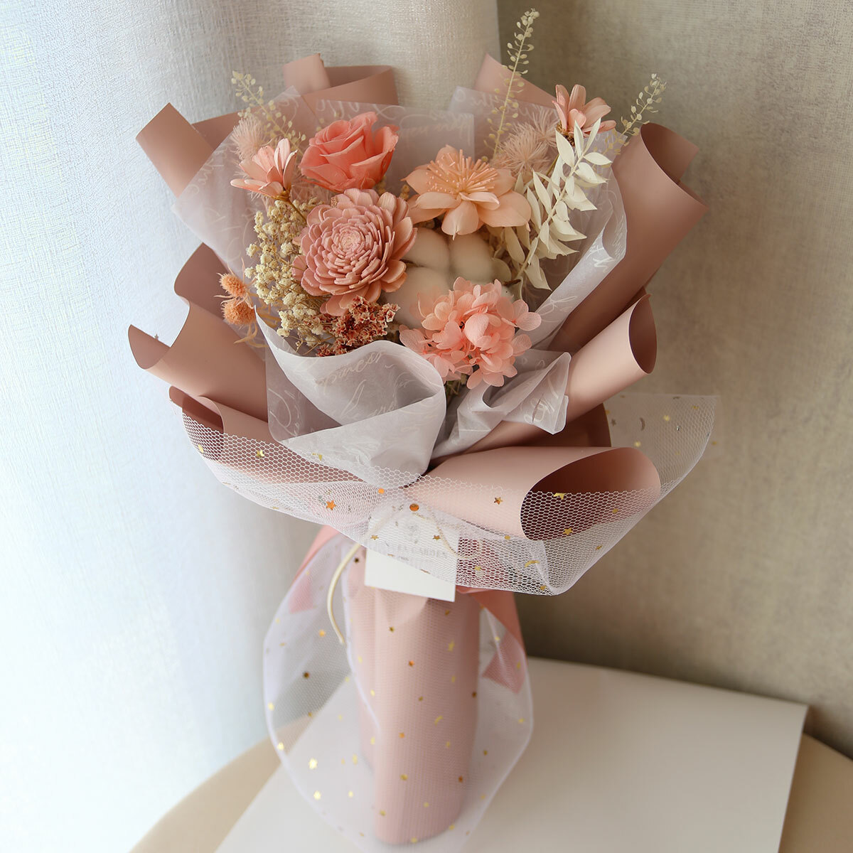 G65｜裸粉色系花束