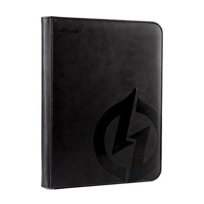 HENWEI Game Card Binder 9 Pocket-Black