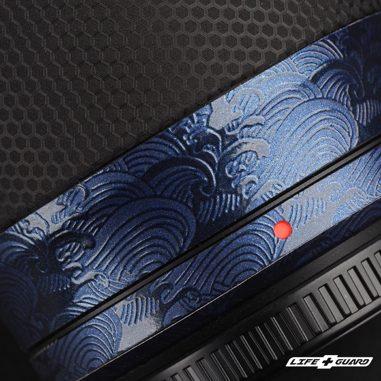 LIFE+GUARD 鏡頭貼膜安裝示意，適用 OLYMPUS ED 12-200mm F3.5-6.3