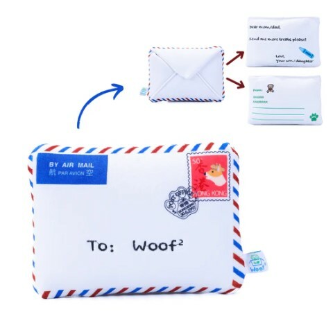 香港Woof 玩具 空郵信封