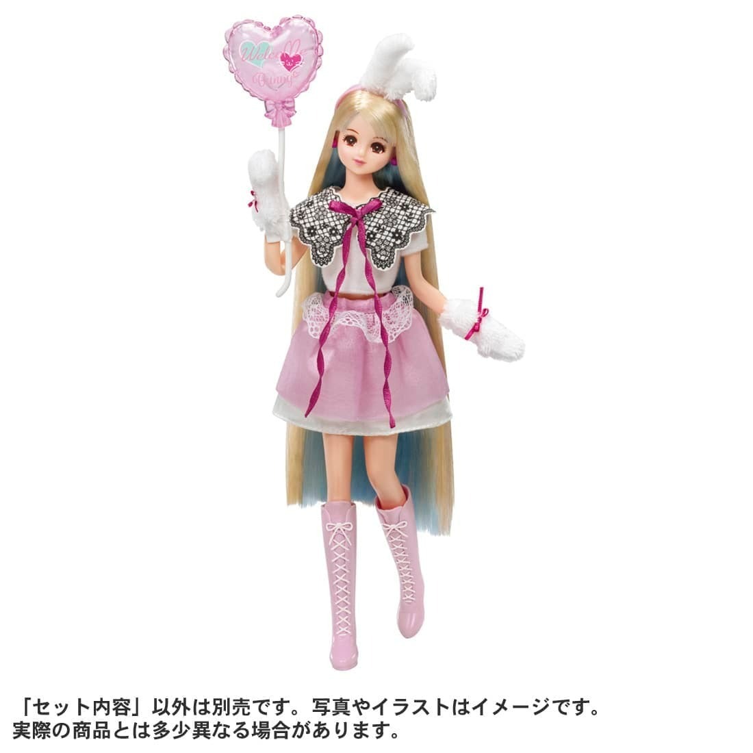 Takara Tomy Licca Dress - #Licca #氣球&兔仔造型