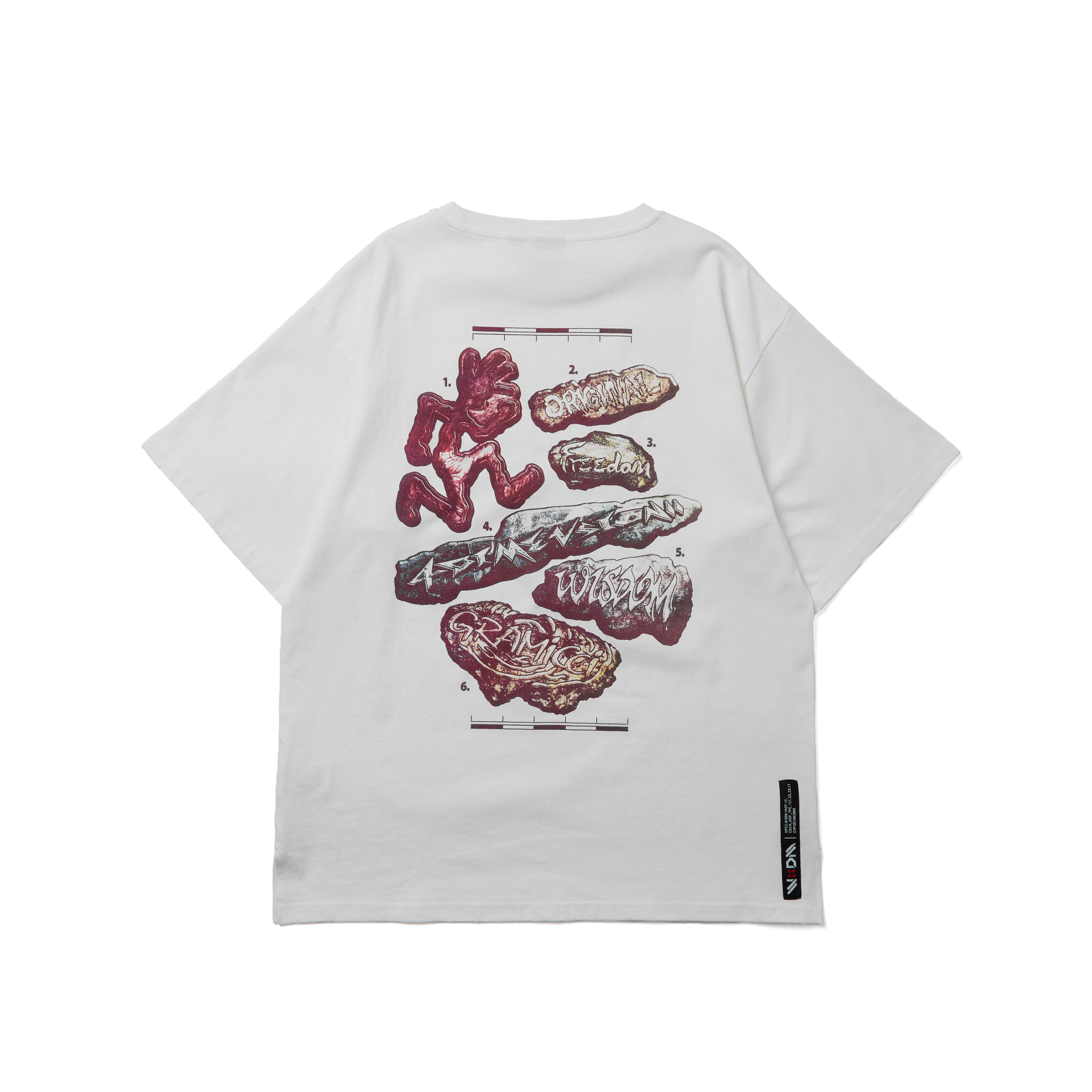 WSDM x GM x 4D｜PRINT TEE "3colors"