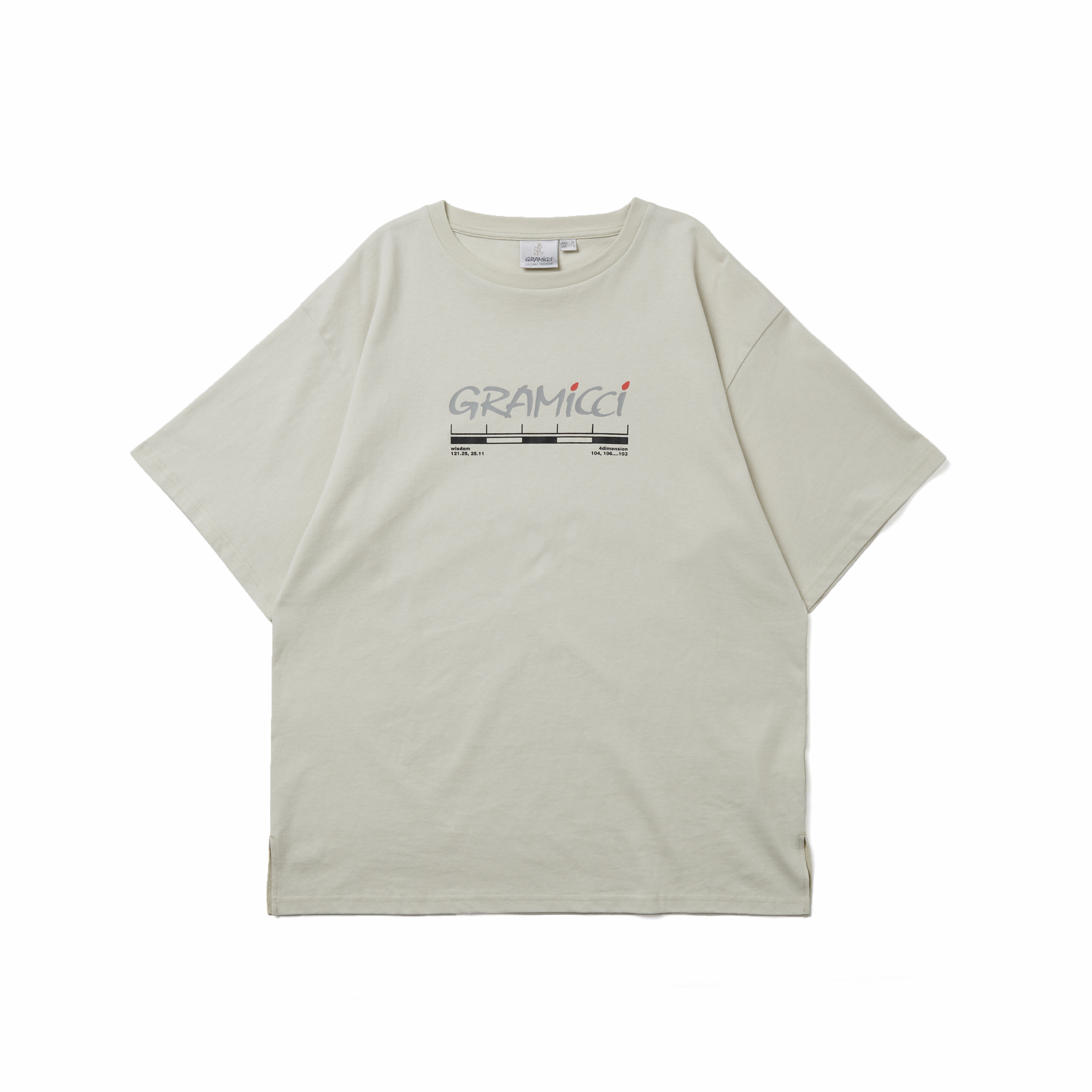 WSDM x GM x 4D｜PRINT TEE "BEIGE"