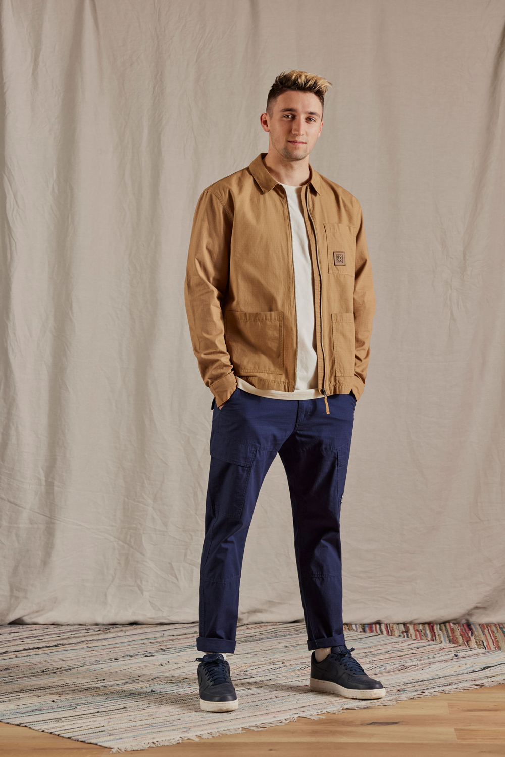 【MALOJA】男修身口袋長褲 / 24MA37538-[棕、藍]