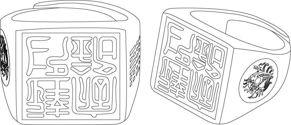 戒指設計線稿