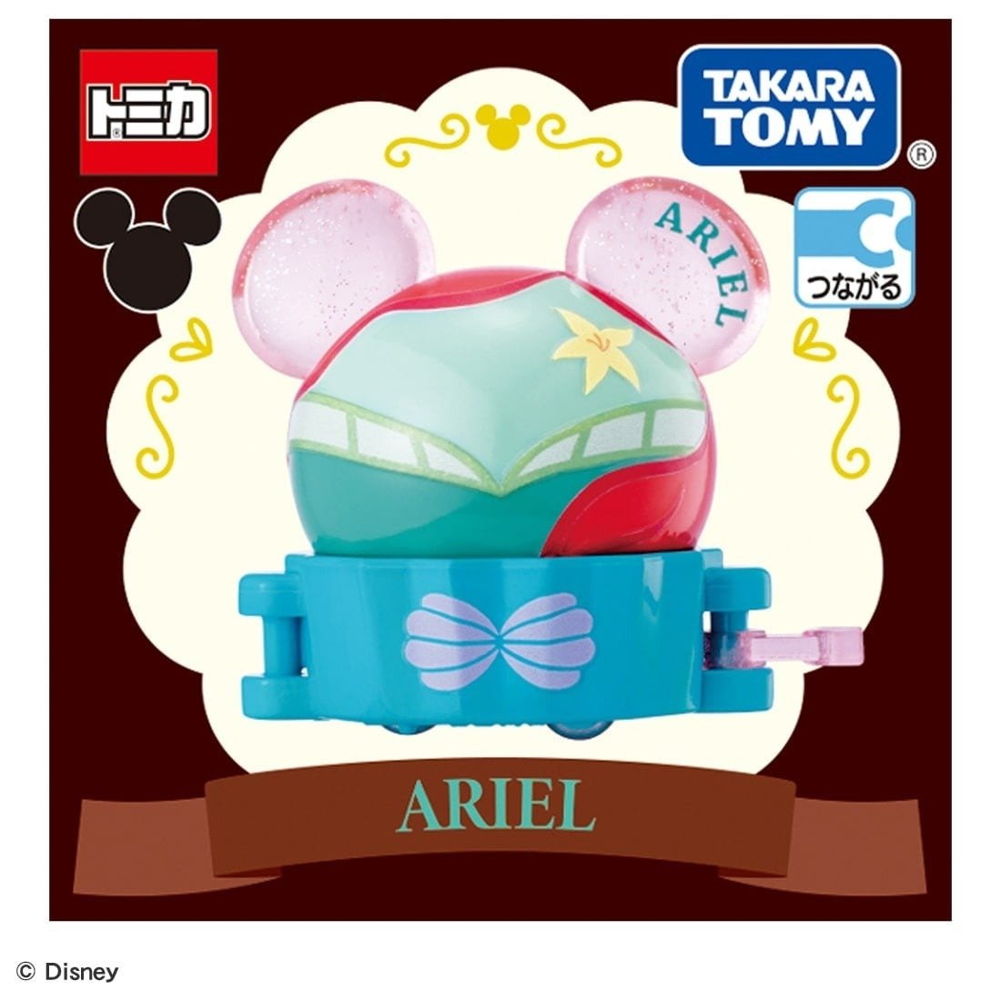 Takara Tomy Dream Tomica - 迪士尼巡遊 Disney Parade Sweet Float 美人魚 Ariel
