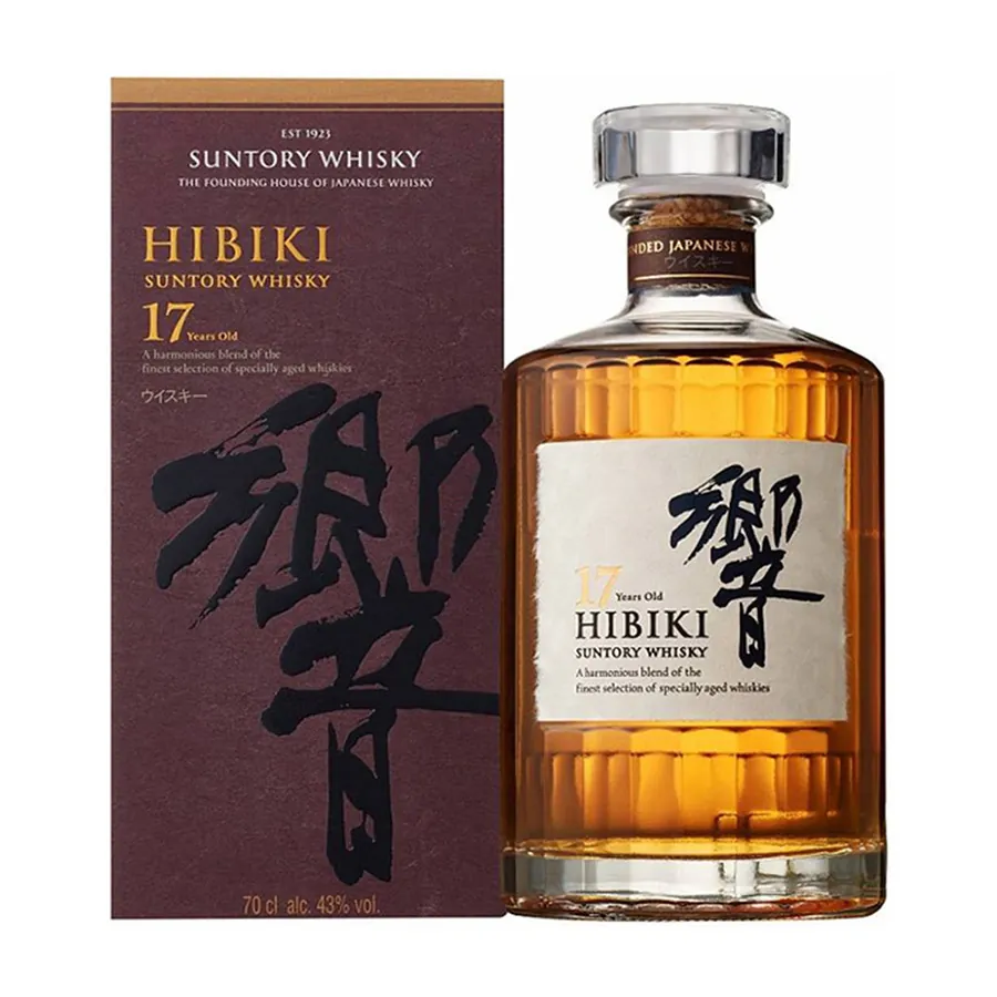 【三得利 Suntory】【響 Hibiki】【17年】【日本調和威士忌】