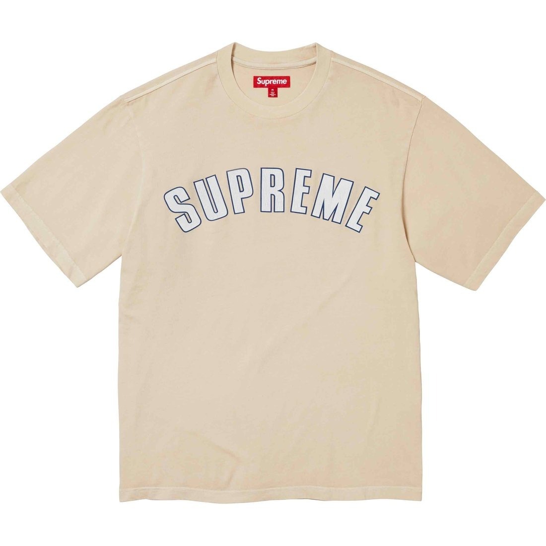 SUPREME CRACKED ARC S/S TOP LIGHT TAN SUP-461 [台灣現貨]