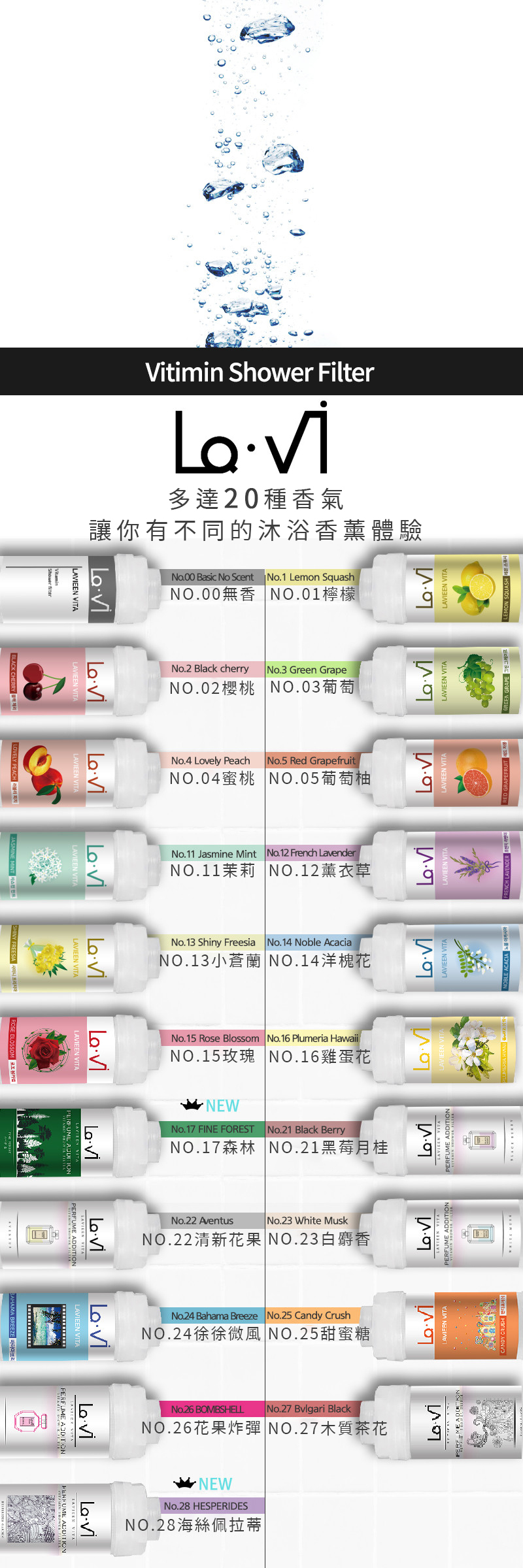 LAVI 香薰維他命過濾器