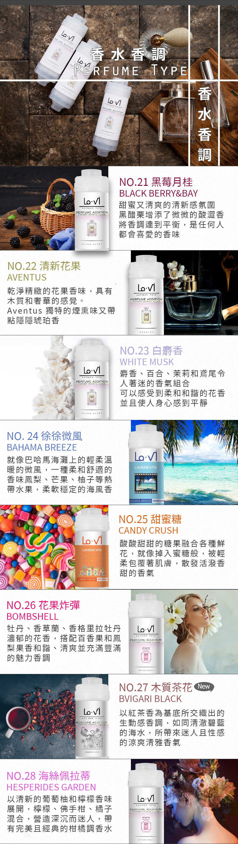 LAVI 香薰維他命過濾器