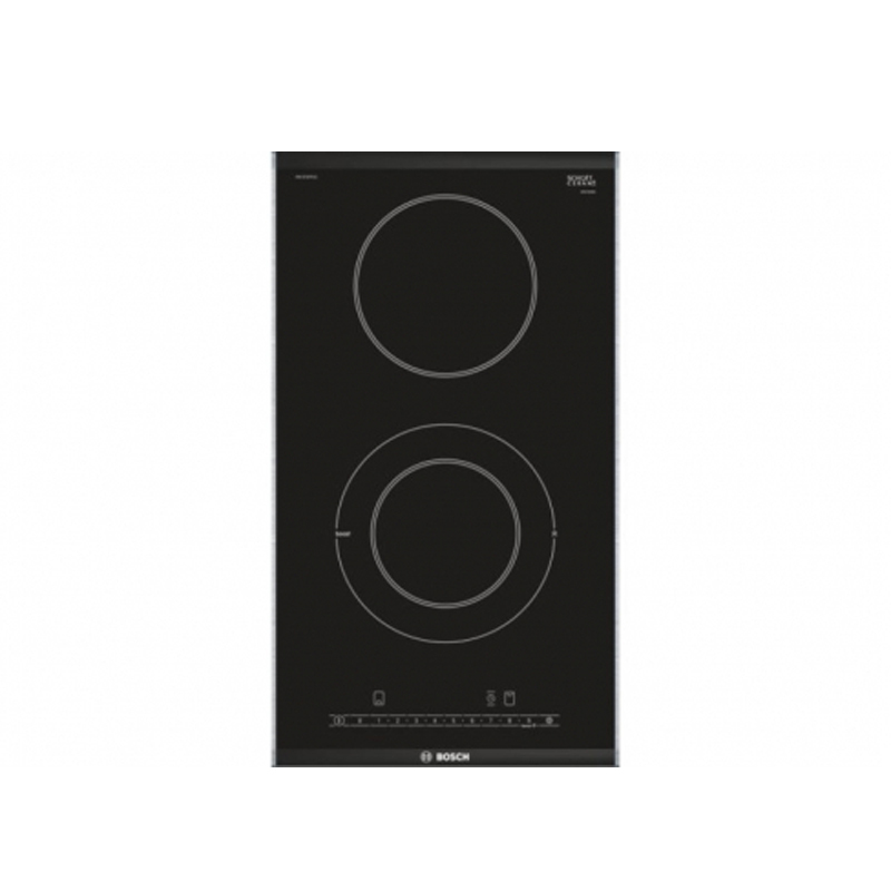 BOSCH博世 6系列 Domino上裝式雙口電陶爐 30cm 深遂黑 PKF375FP2E