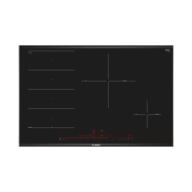 【結帳現折】BOSCH博世 8系列 Flex IH感應爐 80cm 深遂黑 PXE875DC1E