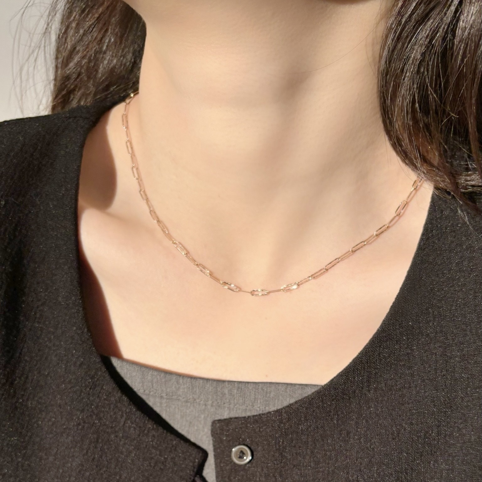 14k切花longbox項鍊