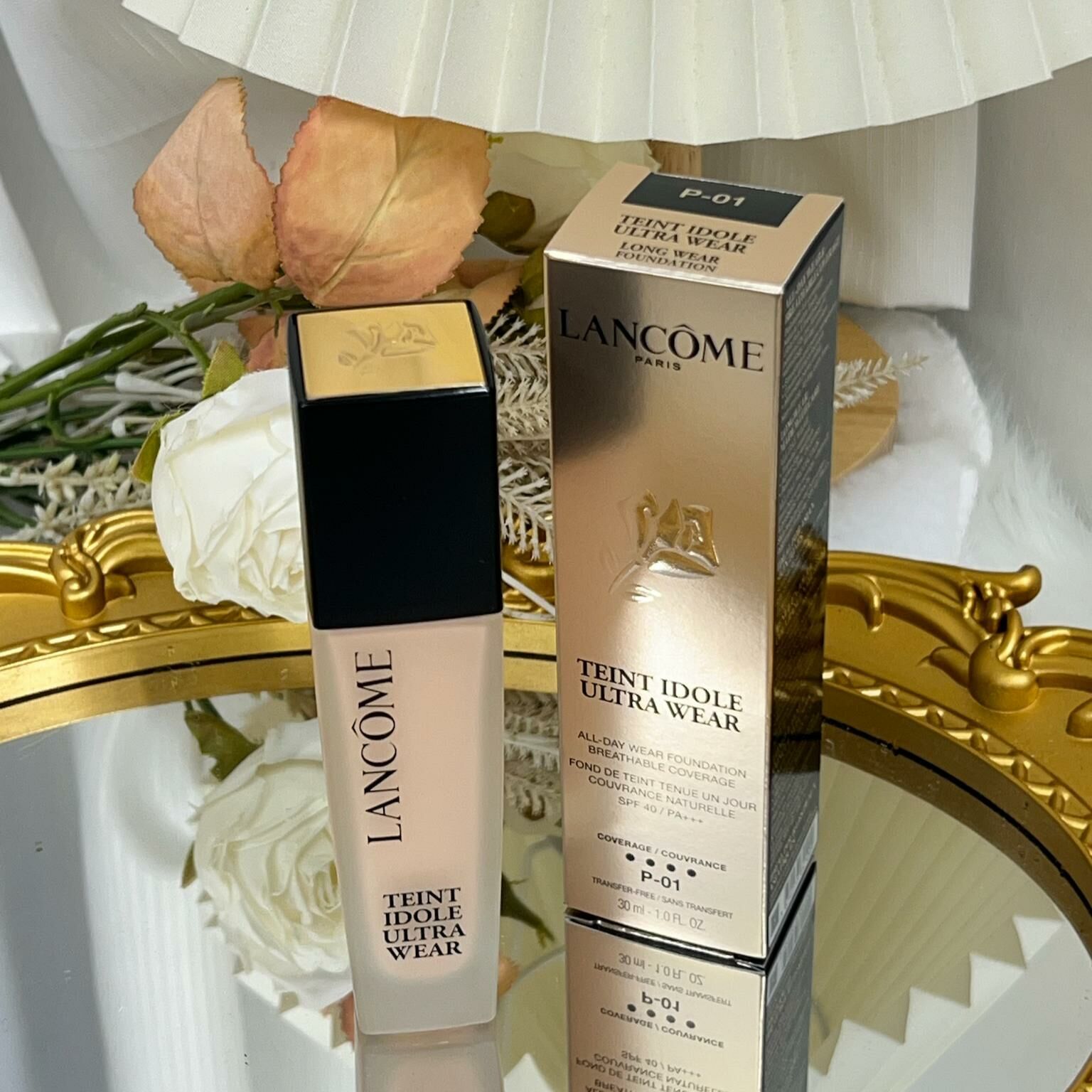 Lancome 新版持妝輕透粉底液 PO-01/P-01