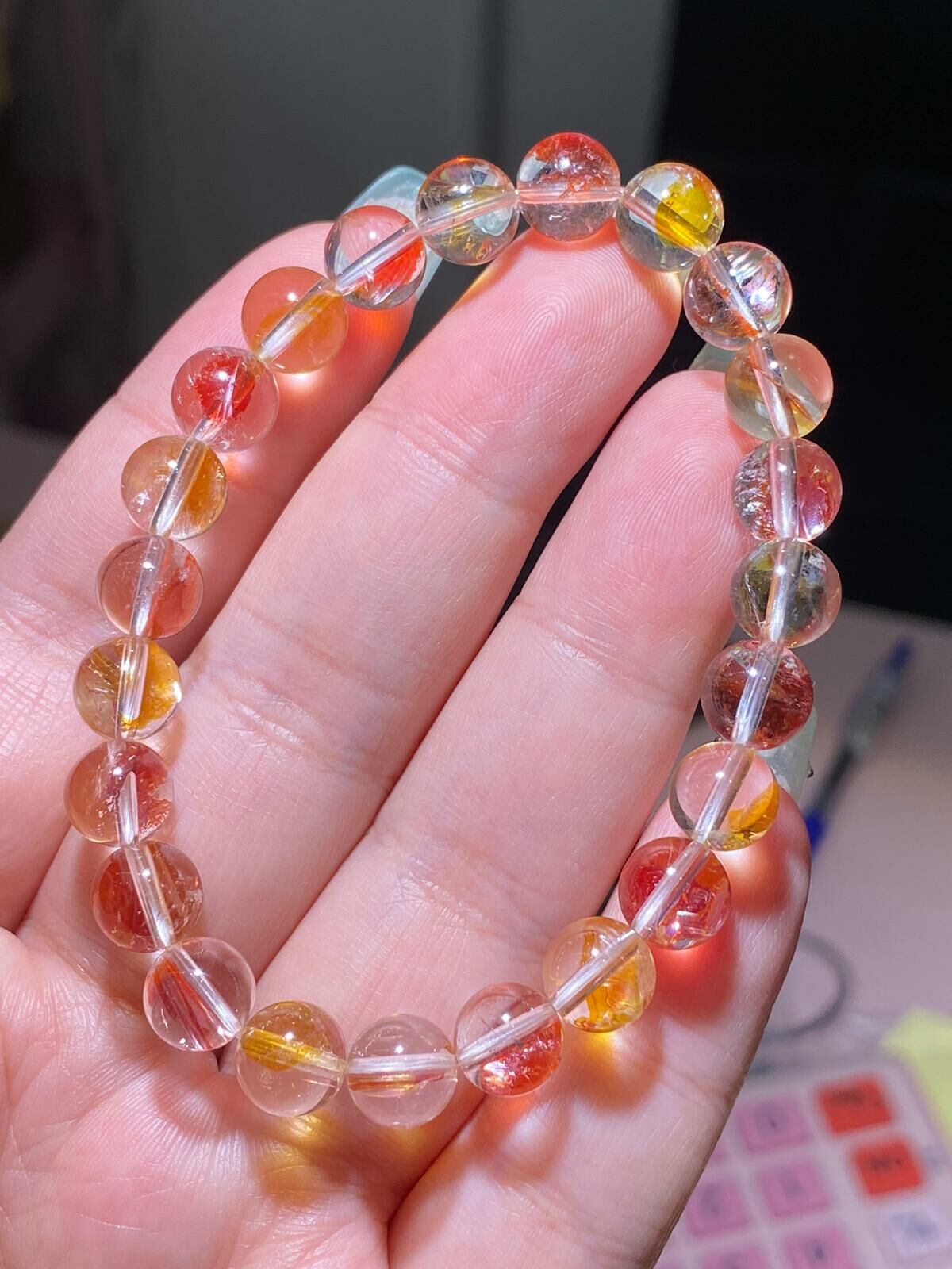 7.8-8MM高質金魚膠花