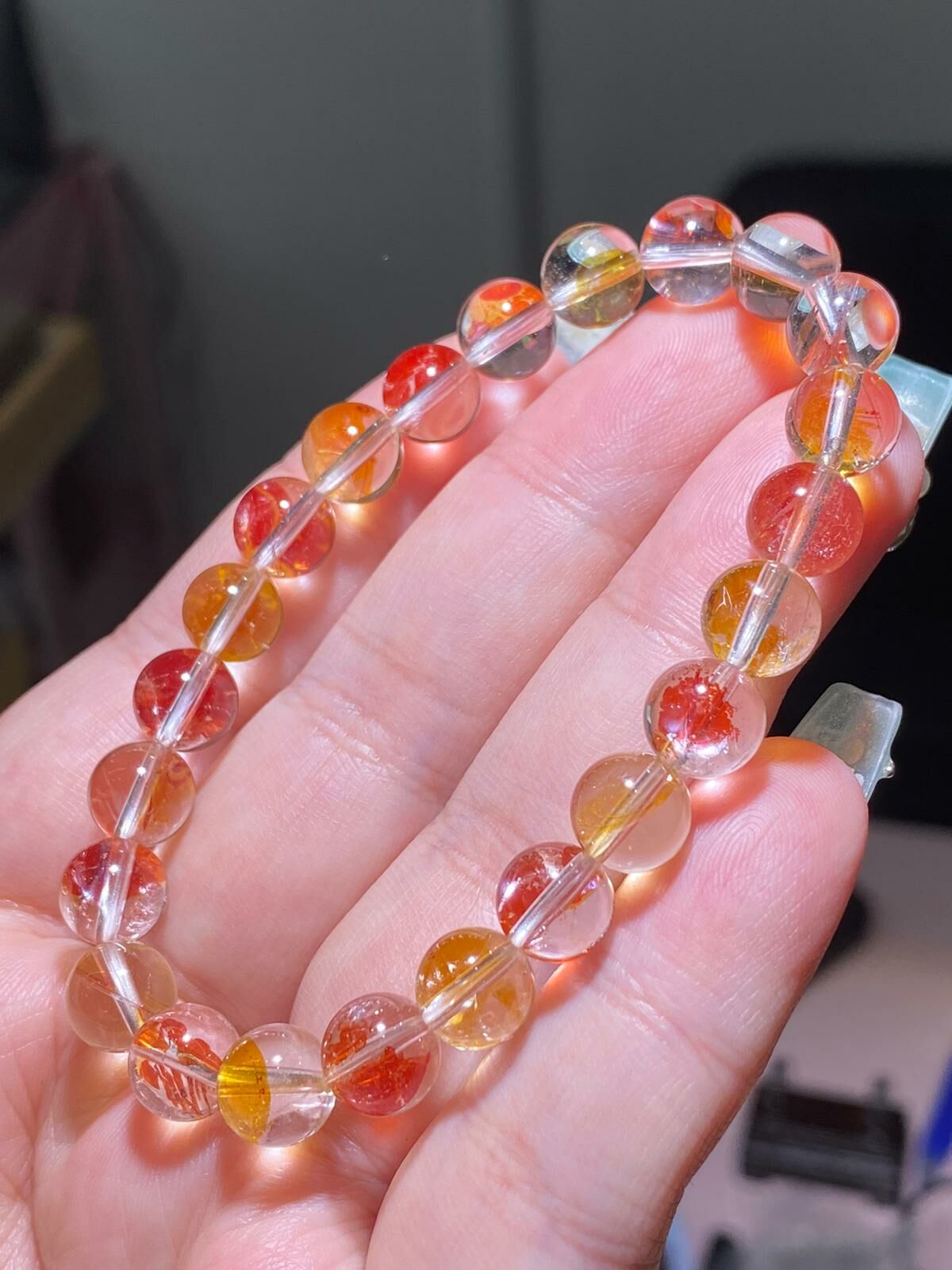 7.8-8MM高質金魚膠花